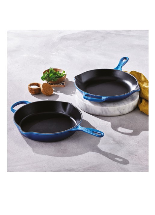 Le Creuset Sauteerpan met schenktuit Ø26 cm  - detail 5 azure / blauw