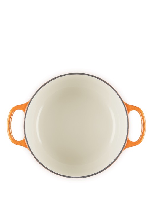Le Creuset Signature braad-/stoofpan Ø20 cm - detail 4 flamme dorée / oranje
