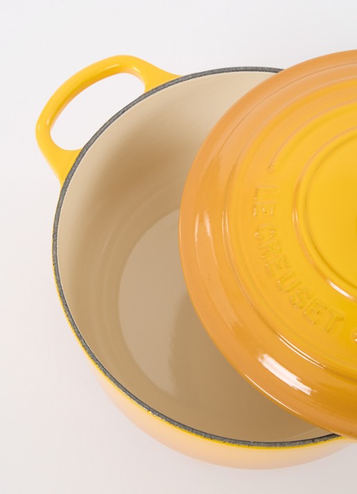 Le Creuset Signature braad-/stoofpan Ø20 cm - voorkant 2 nectar / oranje