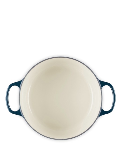 Le Creuset Signature braad-/stoofpan Ø24 cm - detail 2 donkerblauw