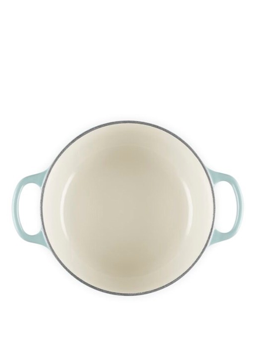 Le Creuset Signature braadpan 20 cm - detail 2 lichtgrijs