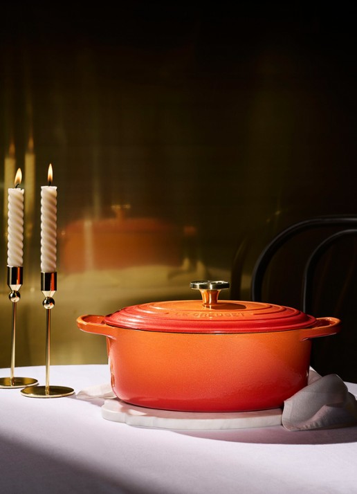 Le Creuset Signature braadpan Ø22 cm - detail 3 orange
