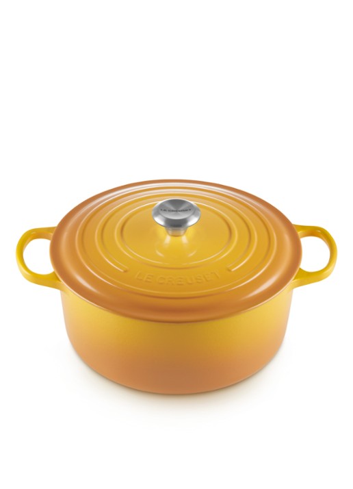 Le Creuset Signature braadpan 24 cm  - detail 3 nectar / oranje