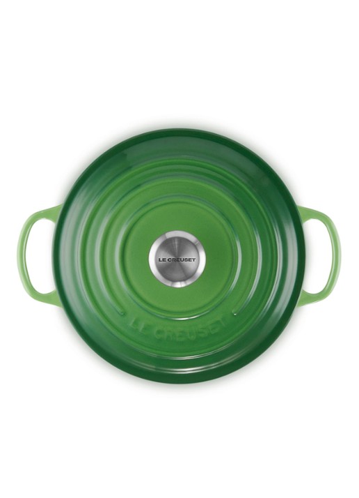 Le Creuset Signature braadpan Ø24 cm - detail 3 groen