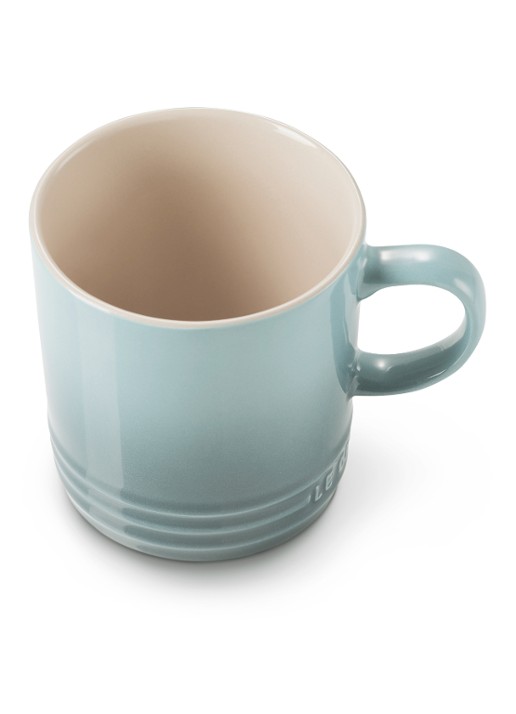 Le Creuset Signature braadpan 24 cm - detail 2 sea salt / lichtgroen