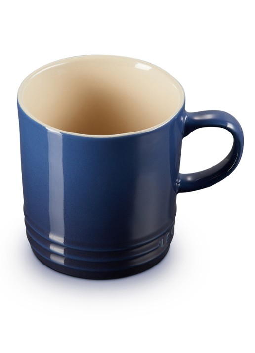 Le Creuset Signature braadpan 24 cm - detail 2 ink / blauw