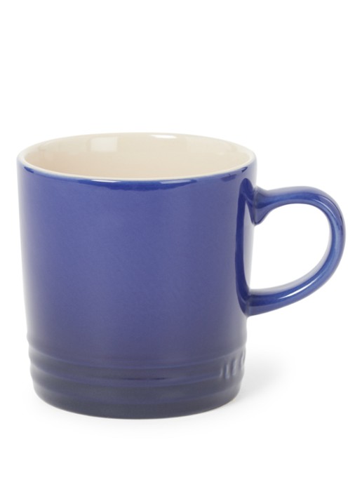 Le Creuset Signature braadpan 24 cm - voorkant indigo / blauw