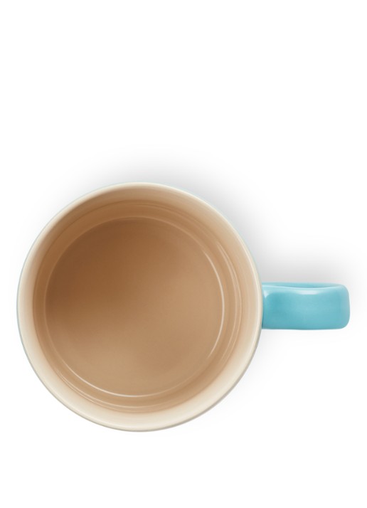 Le Creuset Signature braadpan 24 cm - detail 4 caribbean blue / blauw