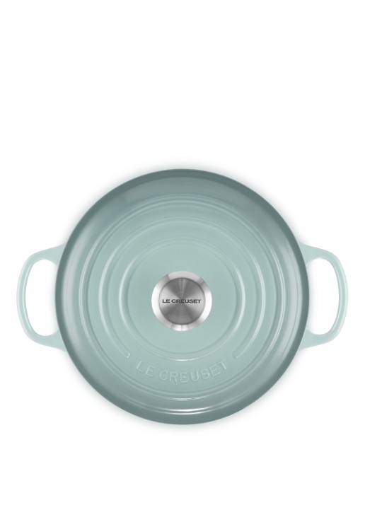 Le Creuset Signature braadpan Ø24 cm - detail 5 zeegroen