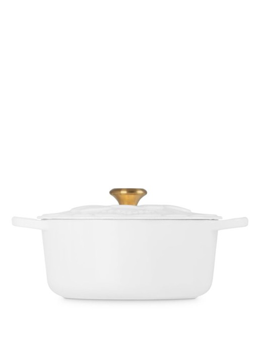 Le Creuset Signature braadpan 26 cm - achterkant 6 wit