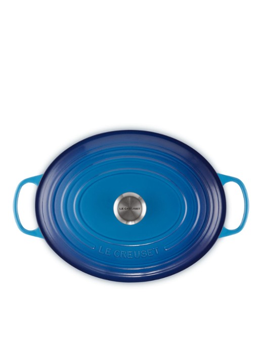 Le Creuset Signature braadpan Ø31 cm - detail 4 azure / blauw