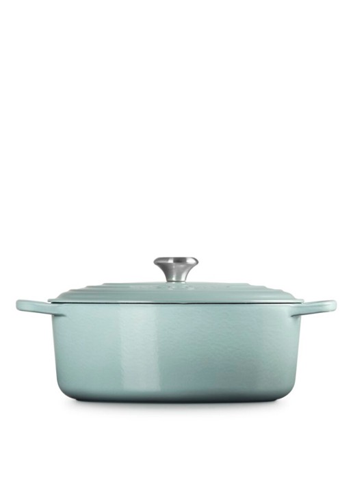 Le Creuset Signature braadpan 31 cm - achterkant 5 lichtgrijs