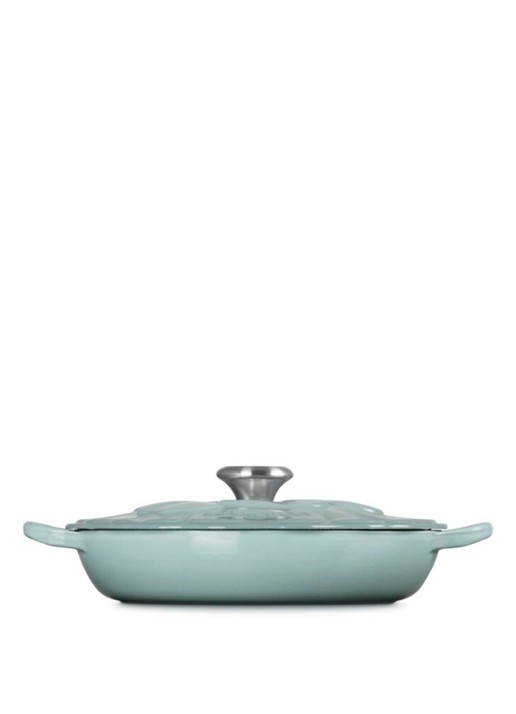 Le Creuset Signature Campagnard braadpan 26 cm - achterkant 3 lichtgrijs