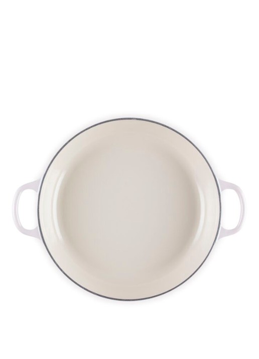 Le Creuset Signature Campagnard braadpan 26 cm - detail 4 lichtroze