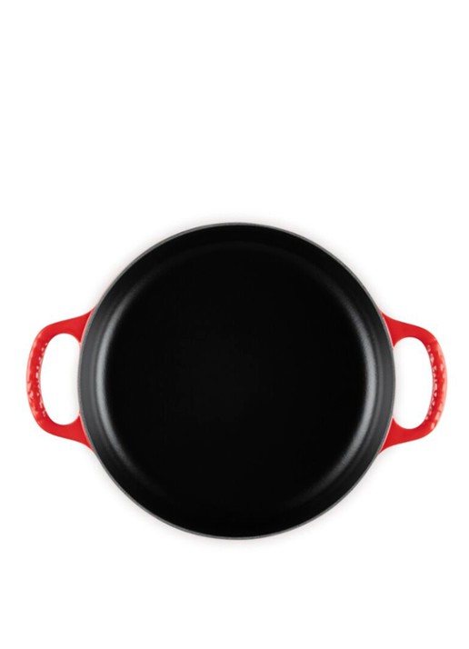 Le Creuset Signature hapjespan 28 cm  - detail 4 donkerrood