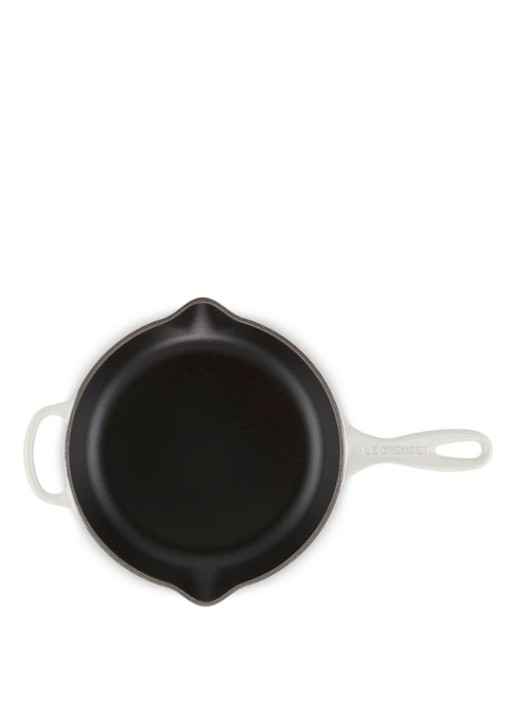 Le Creuset Signature koekenpan Ø23 cm - detail 3 gebroken wit