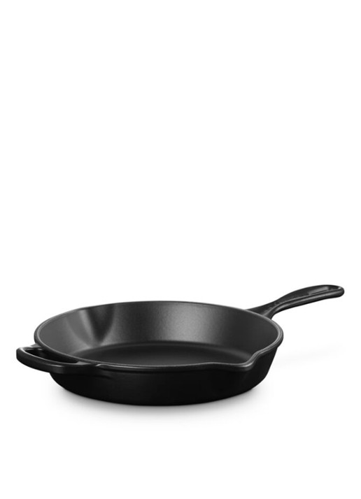 Le Creuset Signature koekenpan 26 cm - voorkant 3 zwart