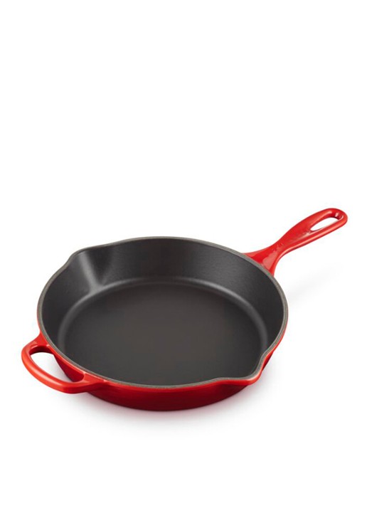Le Creuset Signature koekenpan 26 cm - detail 3 donkerrood