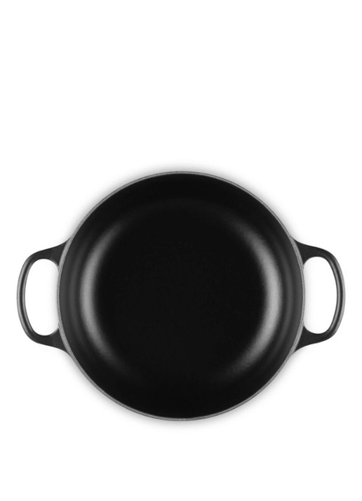 Le Creuset Signature sauteuse 24 cm - detail 2 zwart