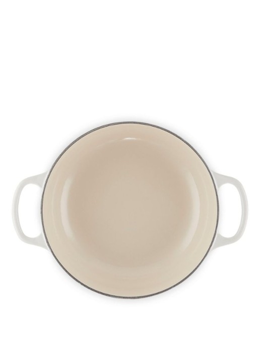 Le Creuset Signature sauteuse 24 cm - detail 3 gebroken wit