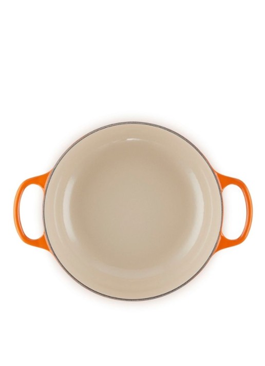 Le Creuset Signature sauteuse 24 cm - detail 3 oranjerood