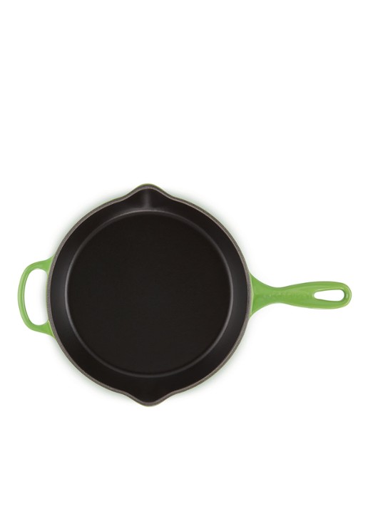 Le Creuset Signature Skillet koekenpan Ø26 cm - detail 4 bamboo / groen