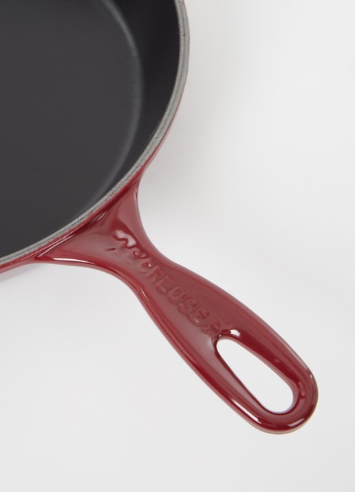 Le Creuset Signature Skillet koekenpan Ø26 cm - detail 3 garnet / rood