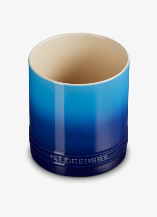 Le Creuset Signature spatelpot 1,1 liter - voorkant 2 royalblauw