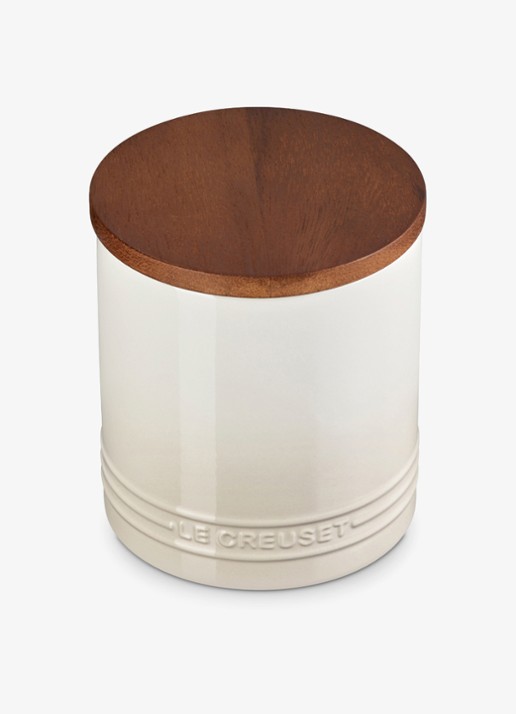 Le Creuset Signature voorraadpot 1,1 liter - voorkant 5 beige