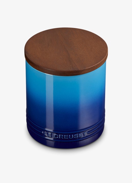 Le Creuset Signature voorraadpot 1,1 liter - voorkant 2 royalblauw