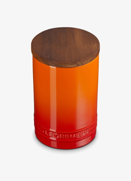Le Creuset Signature voorraadpot 77 cl - voorkant 2 oranjerood