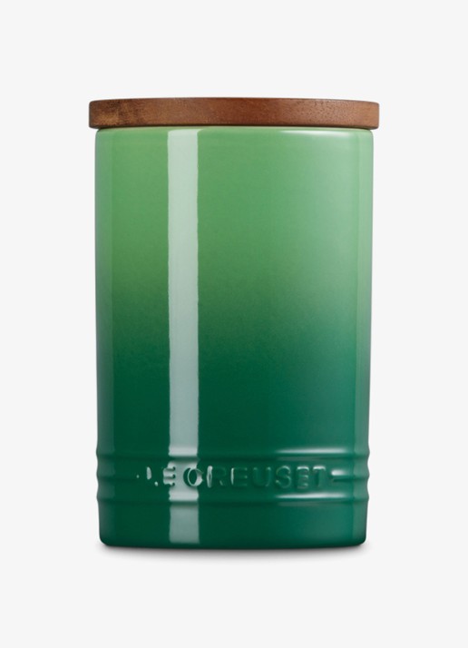 Le Creuset Signature voorraadpot 77 cl - achterkant groen