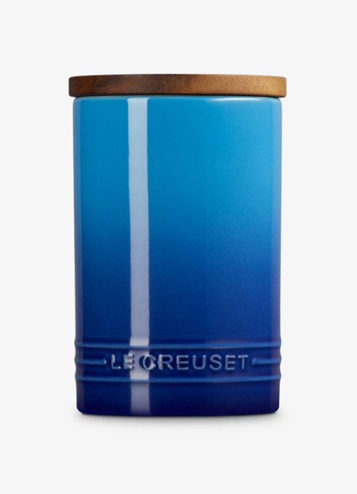 Le Creuset Signature voorraadpot 77 cl - achterkant 3 royalblauw