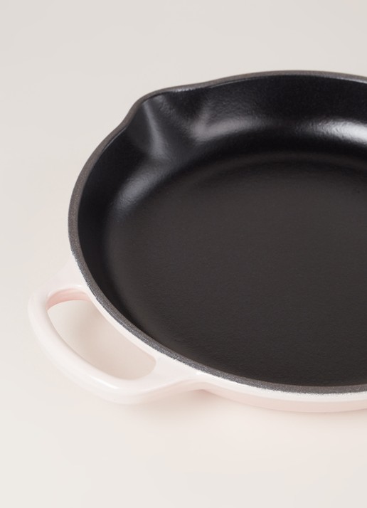Le Creuset Skillet grillpan Ø23 cm - detail shell pink / roze