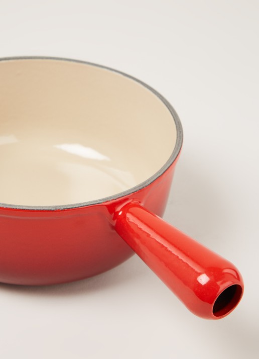 Le Creuset Steelpan Ø20 cm - detail kersenrood / rood