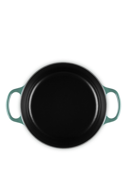 Le Creuset Wicked Elphaba braadpan 24 cm - limited edition - detail 5 groen