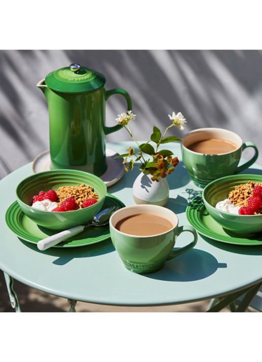 Le Creuset WT - 130 kelnersmes  - voorkant 2 bamboo / groen