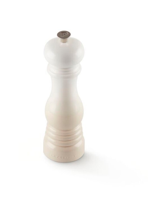 Le Creuset Zoutmolen 21 cm - voorkant 2 gebroken wit