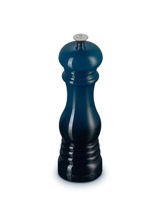 Le Creuset Zoutmolen 6 cm - voorkant 3 donkerblauw