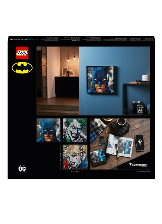 LEGO Art Jim Lee Baan Collectie Poster set - 31205 - detail 7 blauw