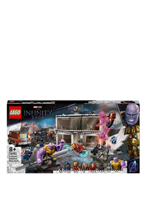 LEGO Avengers: Endgame Final Battle Set - 76192 - voorkant zwart