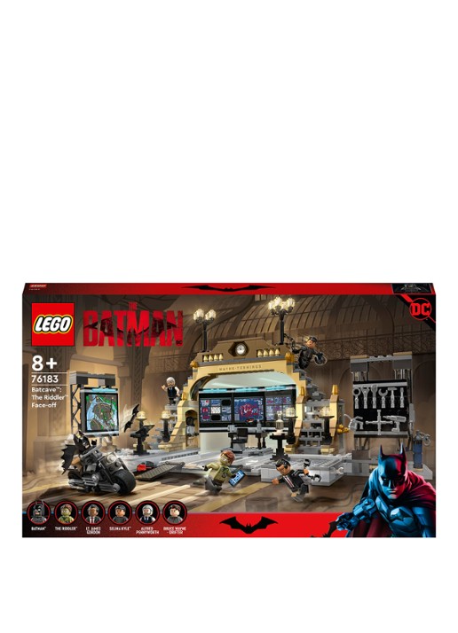 LEGO Batcave The Riddler Confrontatie bouwspeelgoed - 76183 - voorkant multicolor