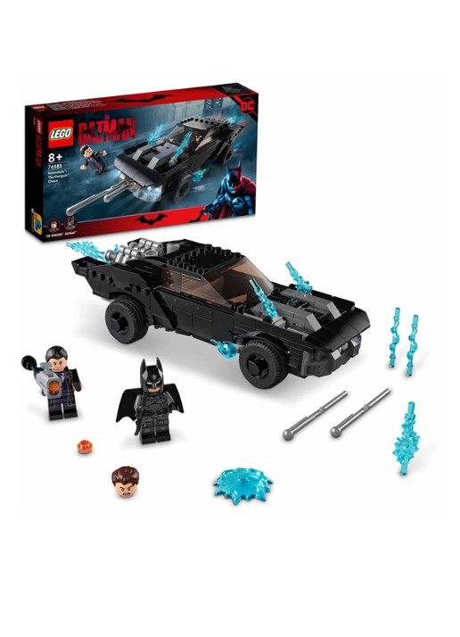 LEGO Batmobile The Penguin Achtervolging bouwspeelgoed - 76181 - detail 3 multicolor