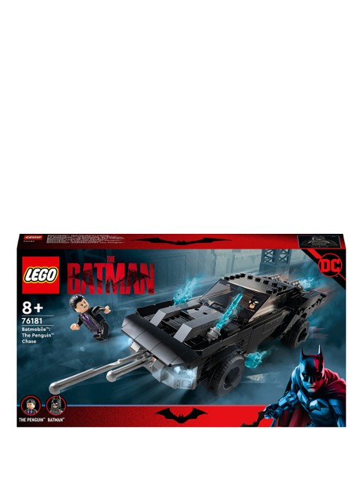 LEGO Batmobile The Penguin Achtervolging bouwspeelgoed - 76181 - voorkant multicolor