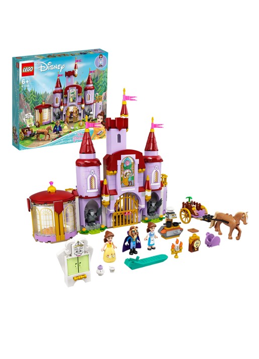LEGO Belle en het Beest kasteel - 43196 - detail 3 lila