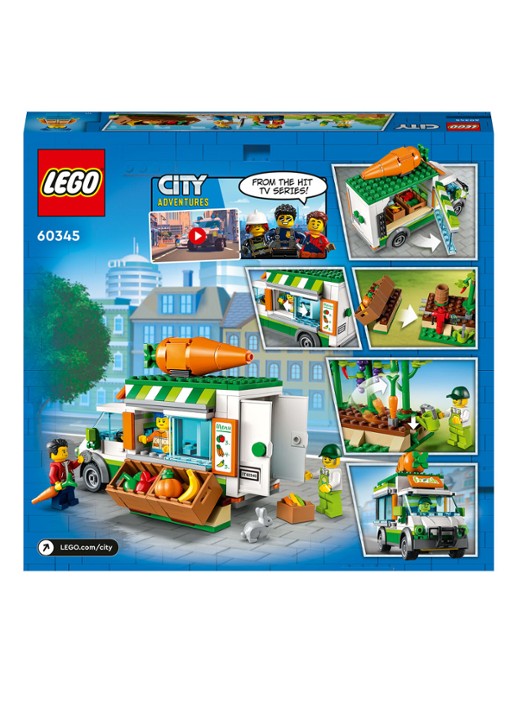 LEGO Boerderij boerenmarkt wagen - 60345 - detail 7 multicolor
