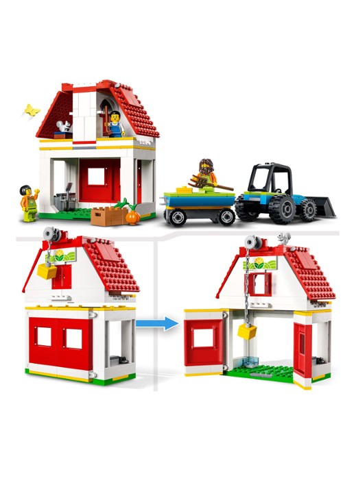 LEGO Boerderij schuur en boerderijdieren - 60346 - detail 2 multicolor