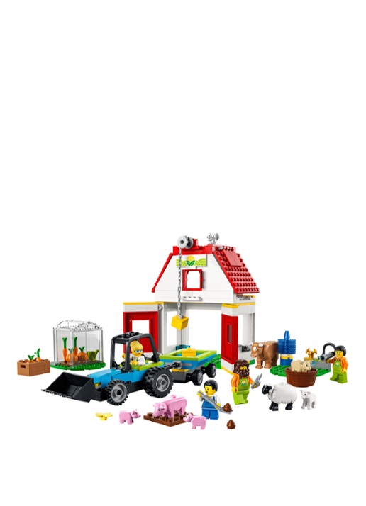 LEGO Boerderij schuur en boerderijdieren - 60346 - voorkant 7 multicolor