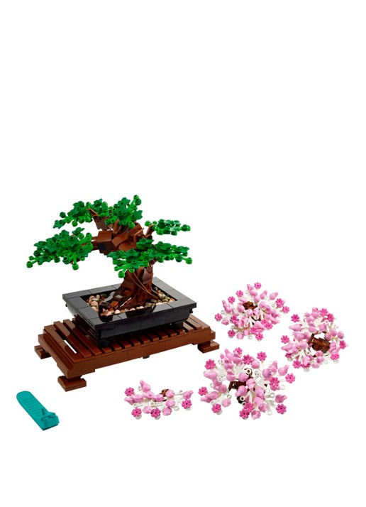 LEGO Bonsaiboompje - 10281 - voorkant 2 bruin