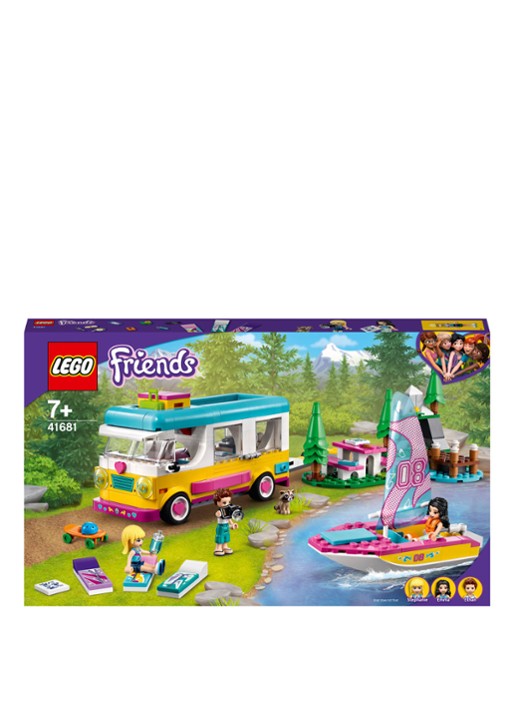 LEGO Boscamper en zeilboot - 41681 - voorkant 6 multicolor